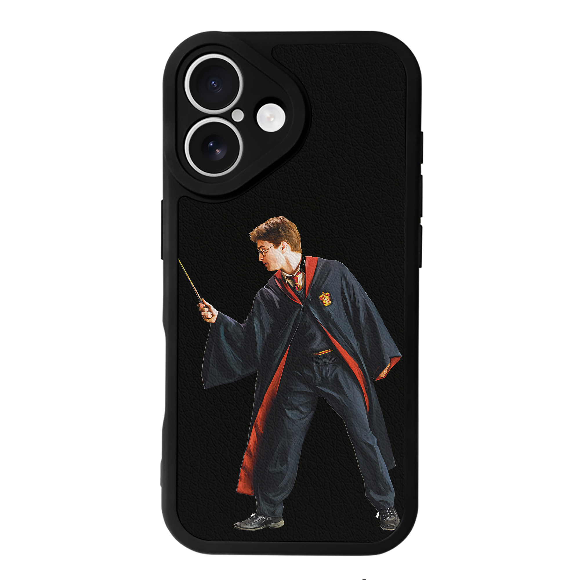 （画像用） Harry Potter ハリー・ポッターシリーズ 【iPhone 16シリーズ対応】シリコンスマホケース（レザー調） 材質：シリコン